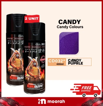 SAMURAI - [CD032 Candy Purple] [2 Cans]